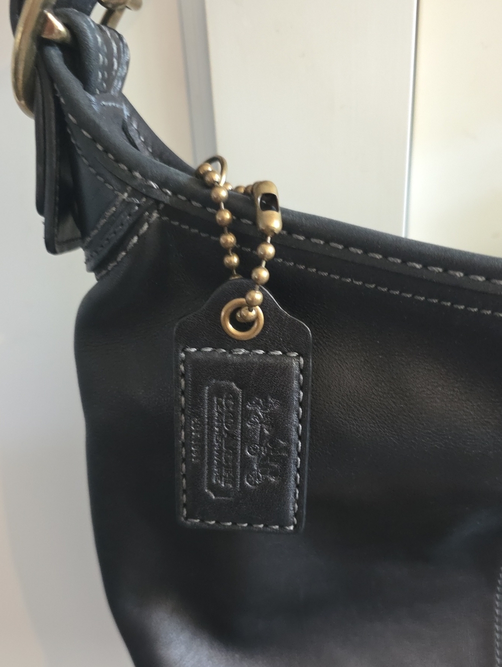 Coach Bleecker Bucket Bag With Tattersall Lining Like New!! - Picture 2 of 10